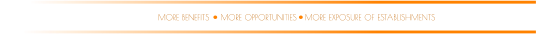 MORE OPPORTUNITIES MORE BENEFITS MORE EXPOSURE OF ESTABLISHMENTS